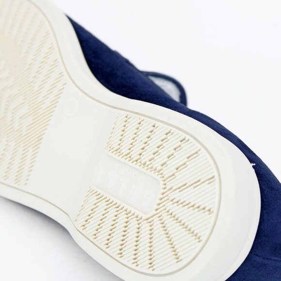 Zelli Italia Livorno Sueded Italian Goatskin Men’s Loafer Navy : Size 9 UK/US 10 - Picture 7 of 9